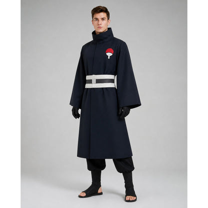 Obito Uchiha Cosplay Costume with White Belt Costumes detail