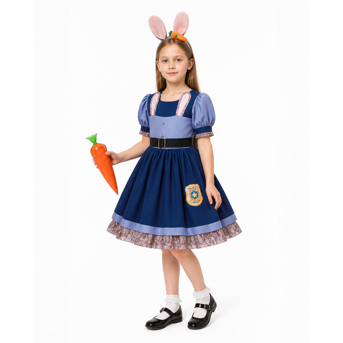Children's Police Bunny Costume for Halloween