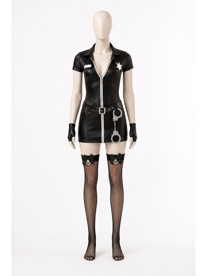 Police Costume, Jumpsuit for Cosplay Costumes detail
