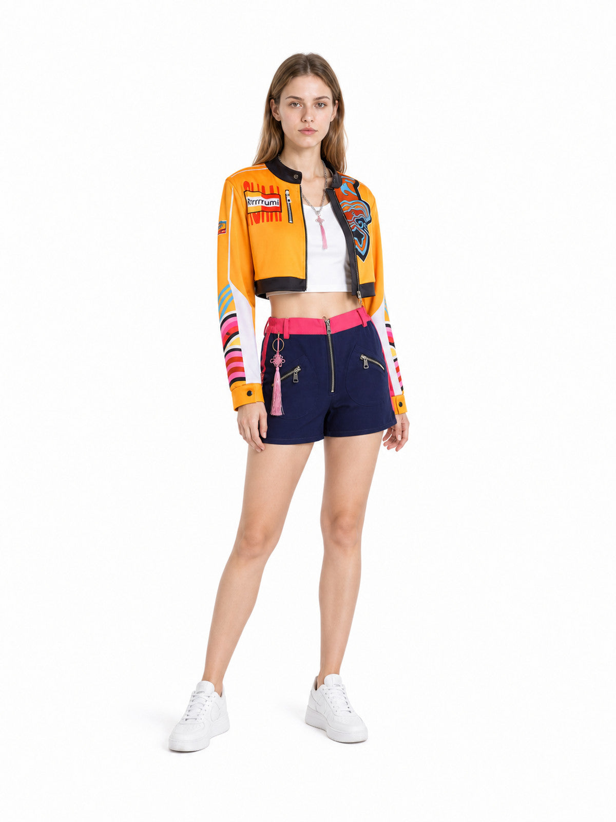 Rumi Kids Cosplay Costume with Jacket and Shorts