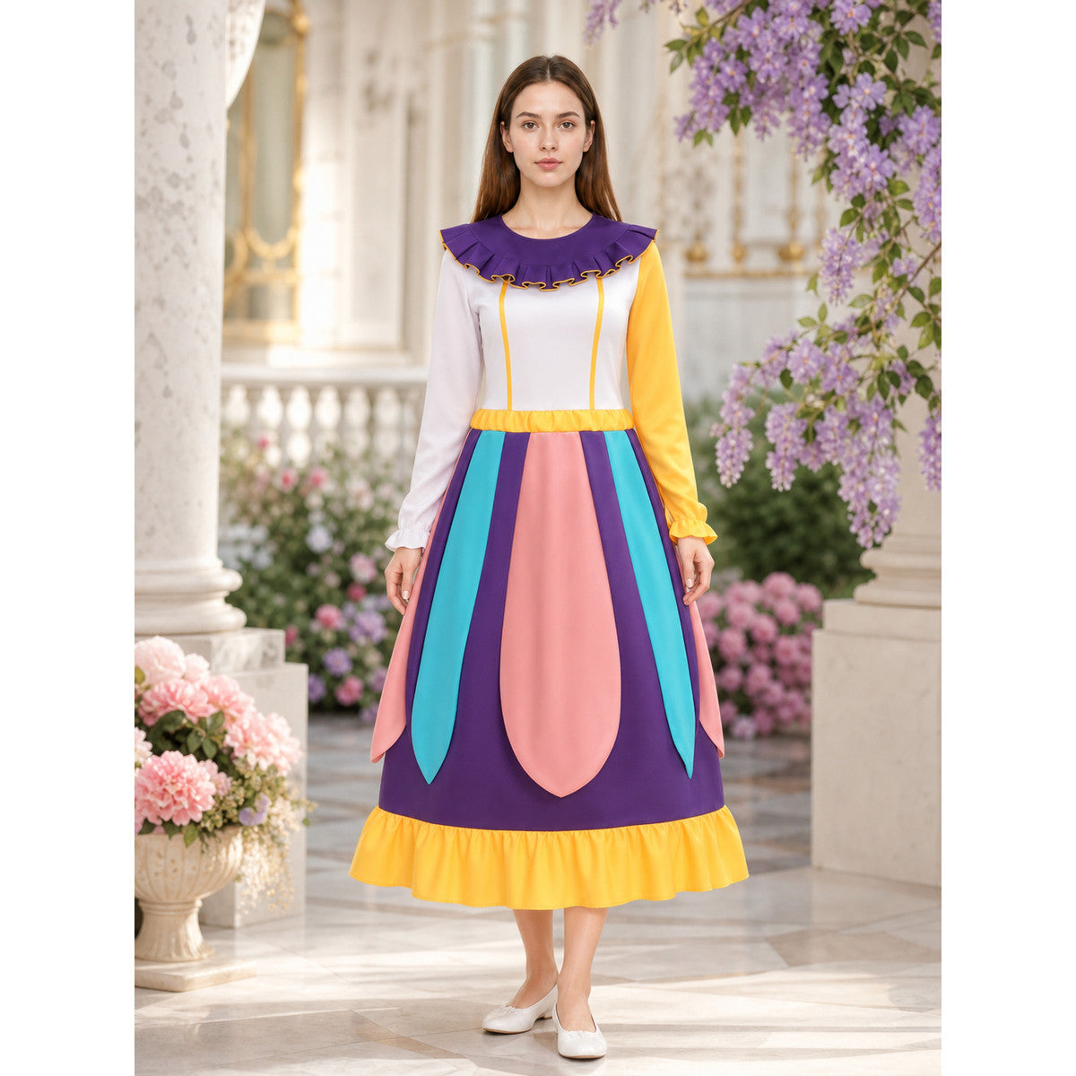 Star Wars cosplay costume with dress and hat