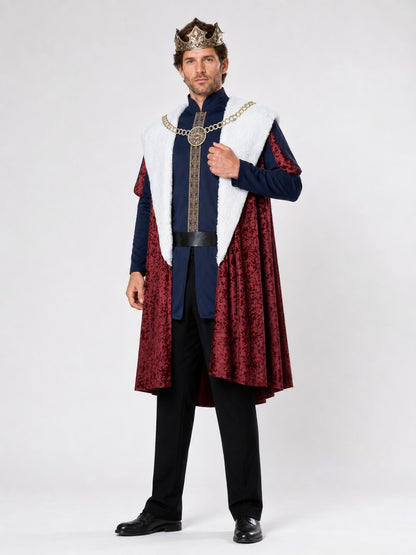 Carnival Costume with Crown and Accessories