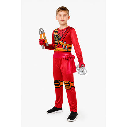 Ninja Cosplay Costume with Mask and Accessories Costume Masks detail