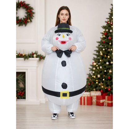 Universal Snowman Costume for Holidays and Events lifestyle