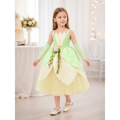 Mint Princess Costume Dress for Halloween and Cosplay lifestyle view