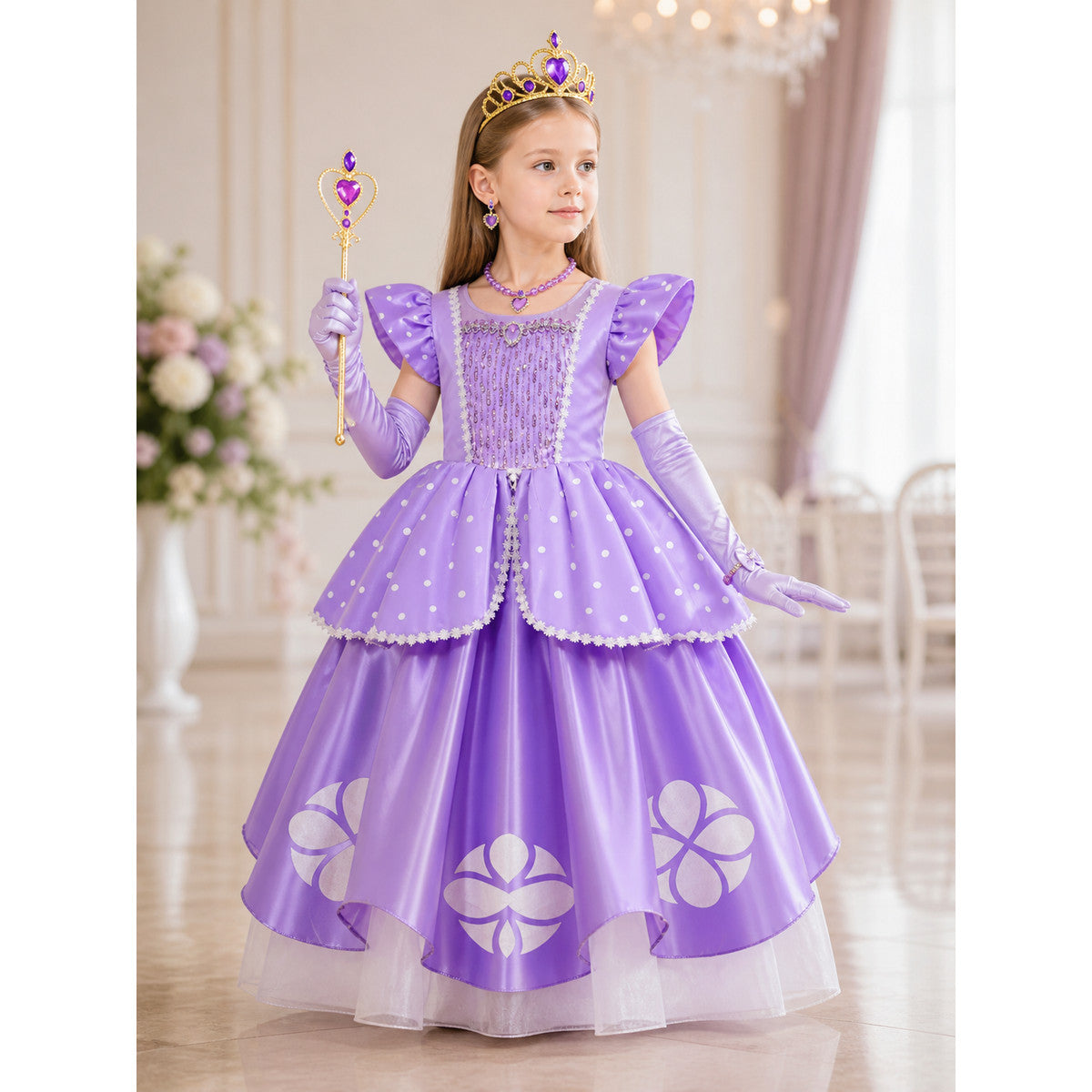 Princess Costume with Accessories for Halloween lifestyle view