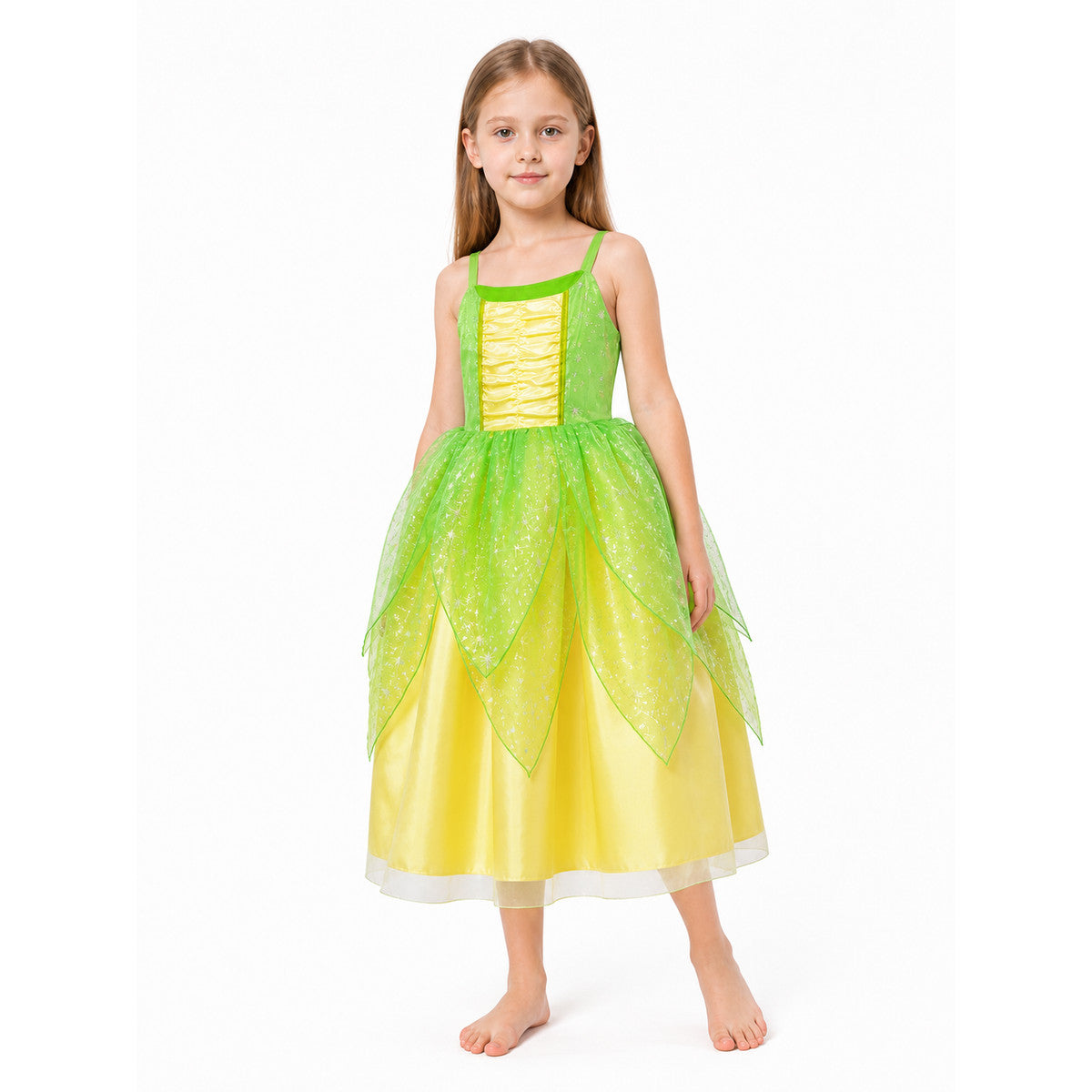 Puffy Princess Dress for Girls with Stars Costume Dresses detail