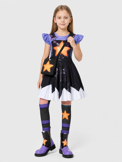 Poppy Playtime Lily Dress with Leggings and Bag Costume Dresses detail