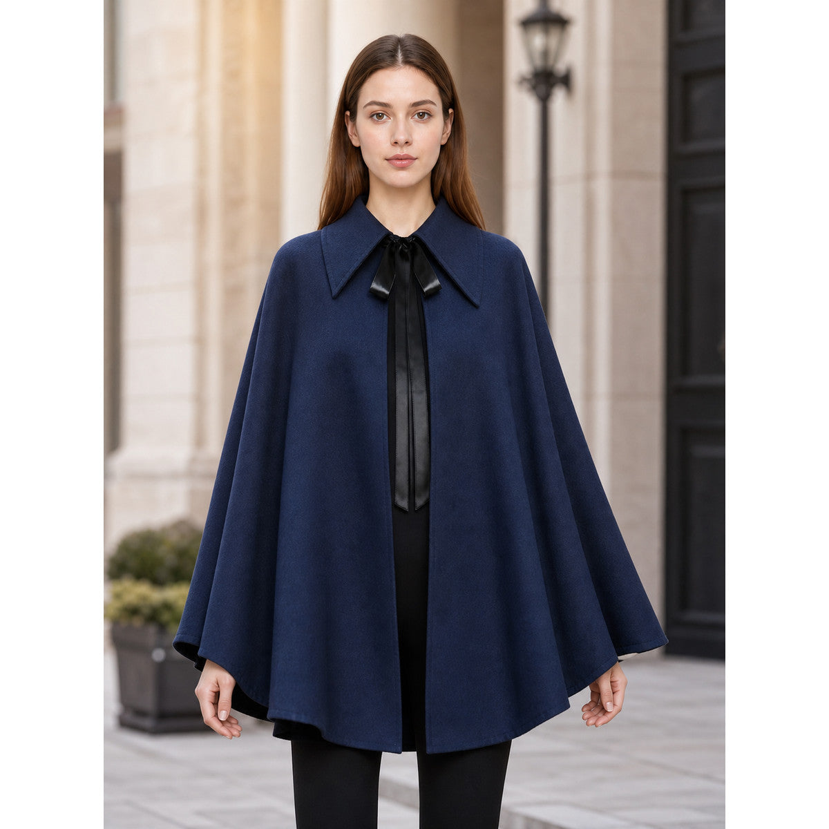 High-Collar Cosplay Cape Cloak