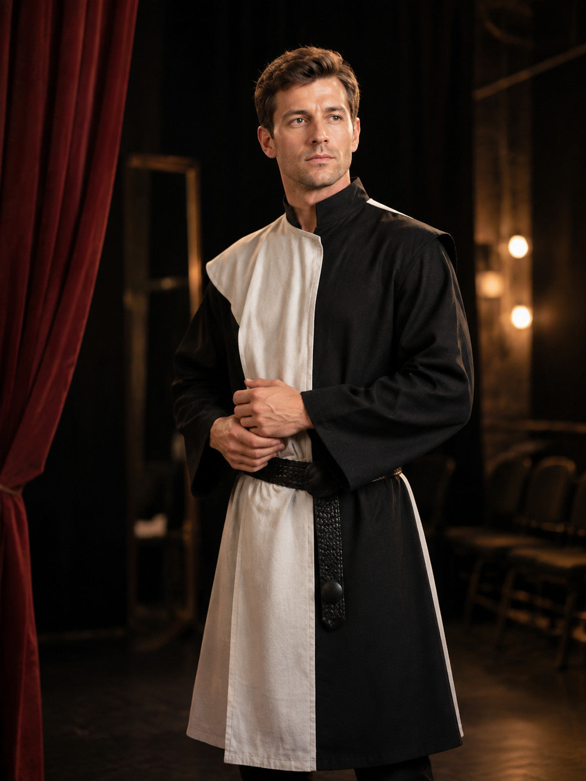 Medieval Sleeveless Tabard for Cosplay lifestyle view