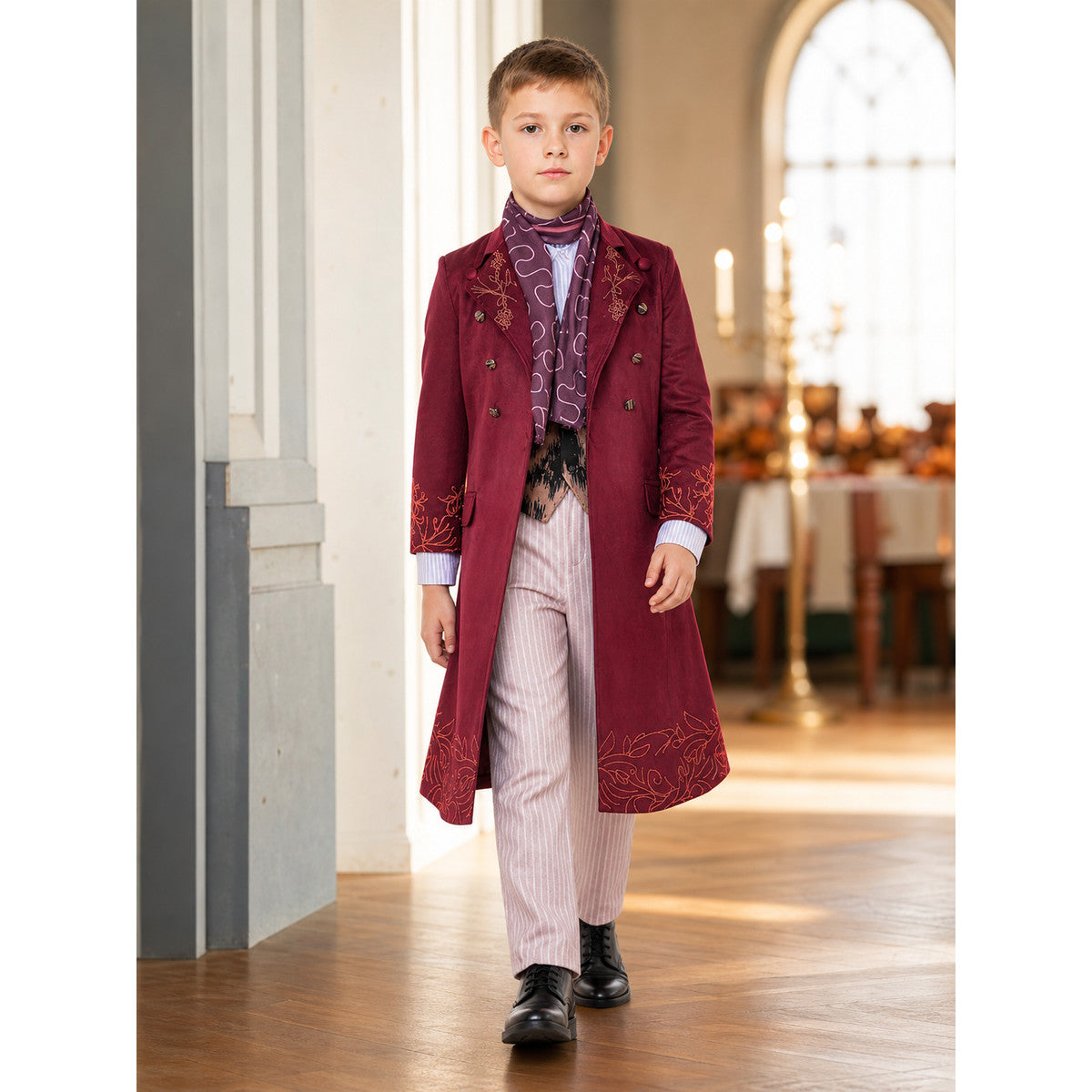Willy Wonka Cosplay Costume from Charlie and the Chocolate Factory