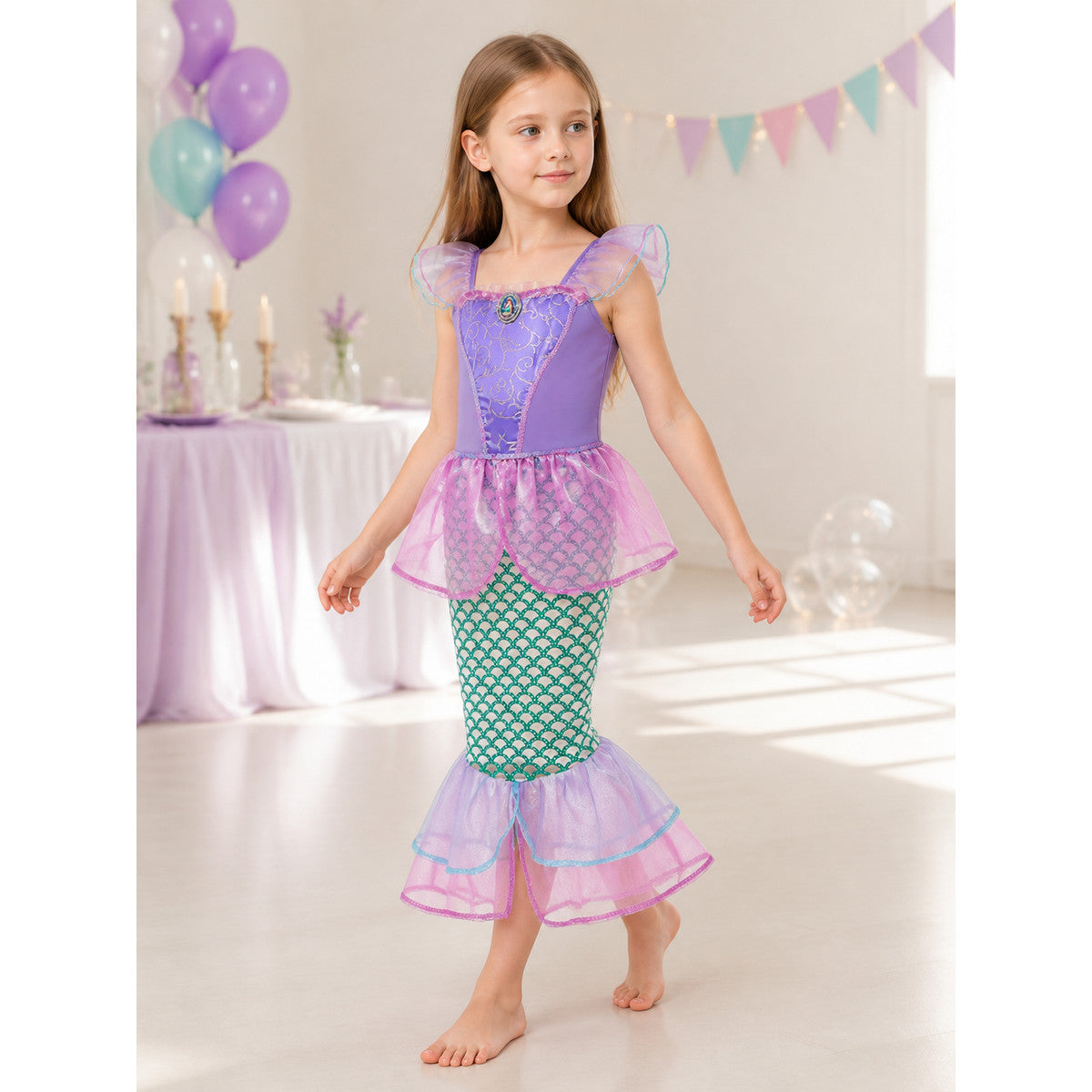 Mermaid Costume for Halloween and Cosplay lifestyle view