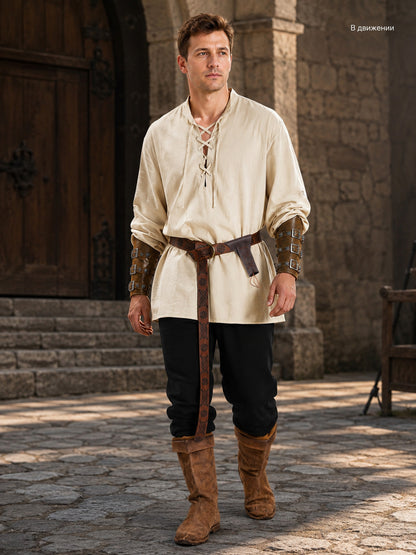 Medieval Viking Costume for Halloween Cosplay lifestyle view