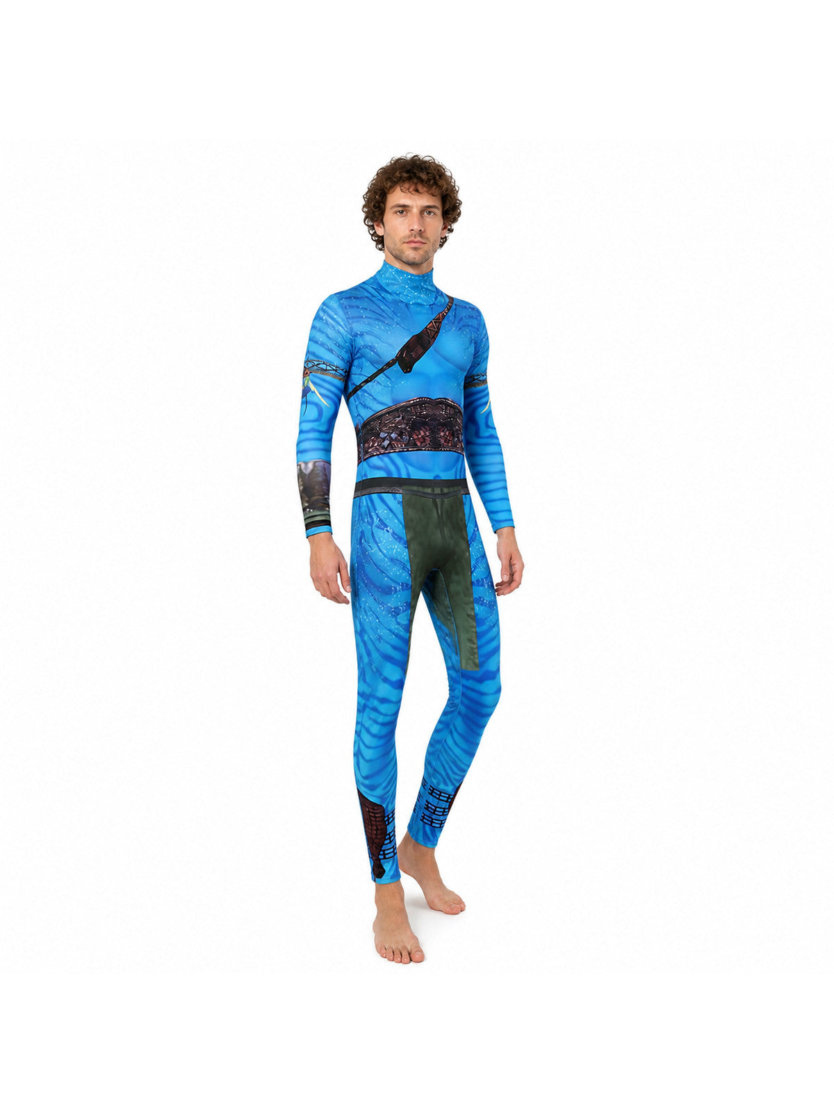 Avatar Cosplay Jumpsuit, Long Sleeves