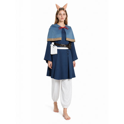 Marcille Cosplay Costume from the Anime Delicious in Dungeon Costumes detail