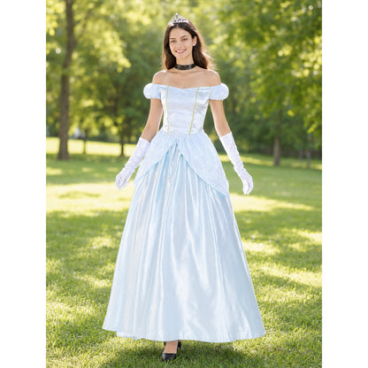 Cinderella Costume Dress with Accessories lifestyle view