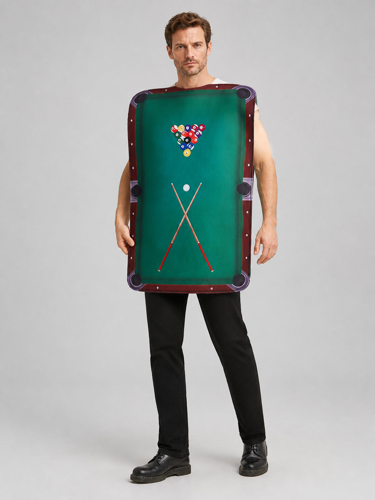 Pool Table Jumpsuit Costume for Cosplay Costumes detail