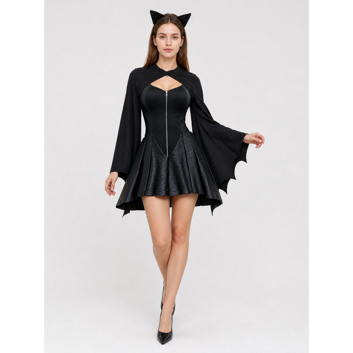 Bat Costume with Wings and Ears