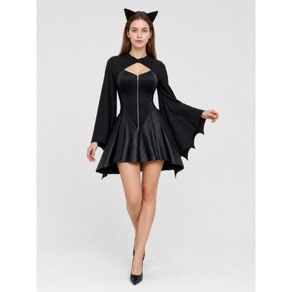 Bat Costume with Wings and Ears