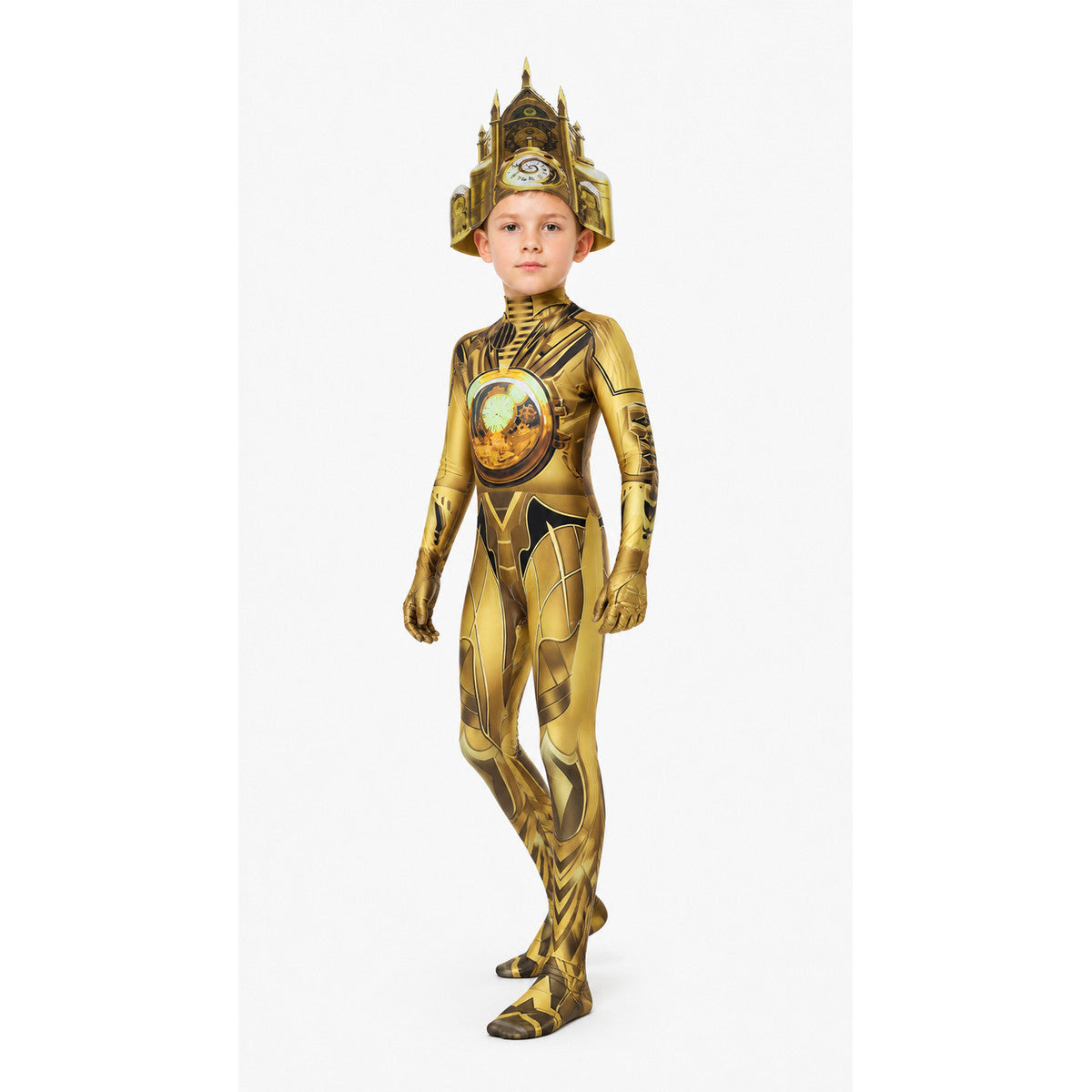Black-and-Gold TV Man Jumpsuit from Skibidi Toilet product detail