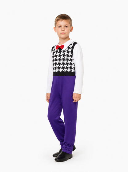 Inside Out 2 Jumpsuit Costume with Purple Head and Butterfly Costumes detail