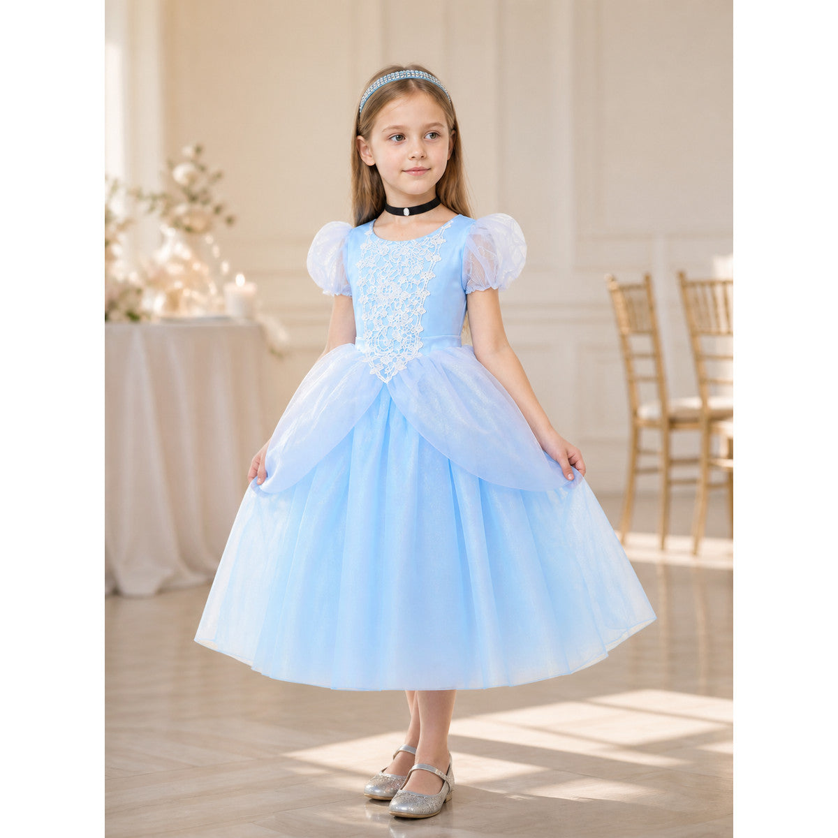 Blue Princess Halloween Costume