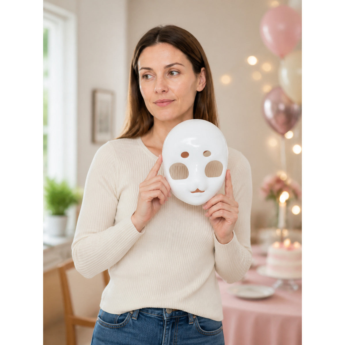 Carnival Animal Head Mask for Halloween lifestyle view