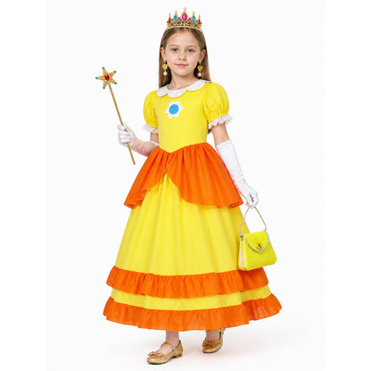 Carnival Dress-Up Costume with Crown and Magic Wand Costume Dresses detail