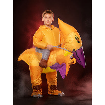 Inflatable Pterodactyl Costume With Wings, Tail & Claws - Funny Halloween Party main product view