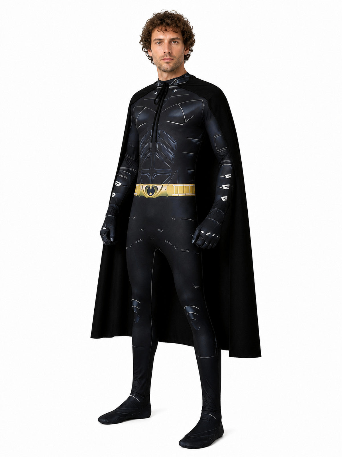 Batman Jumpsuit with Cape, Carnival Costume Costume Capes detail