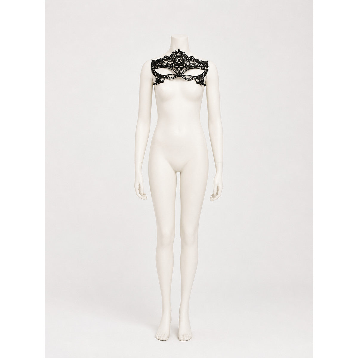 Black Carnival Mask for Halloween and Cosplay lifestyle view