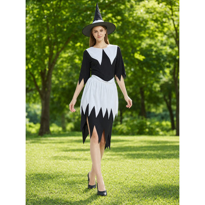 Halloween witch costume with hat and dress lifestyle view