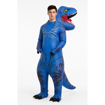Dinosaur Jumpsuit with Open Mouth and Long Tail product detail