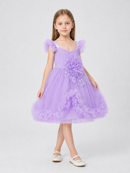 Girls' Dressy Tulle Princess Dress Costume Dresses detail
