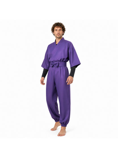 Ninja Cosplay Costume with Belt and Pants