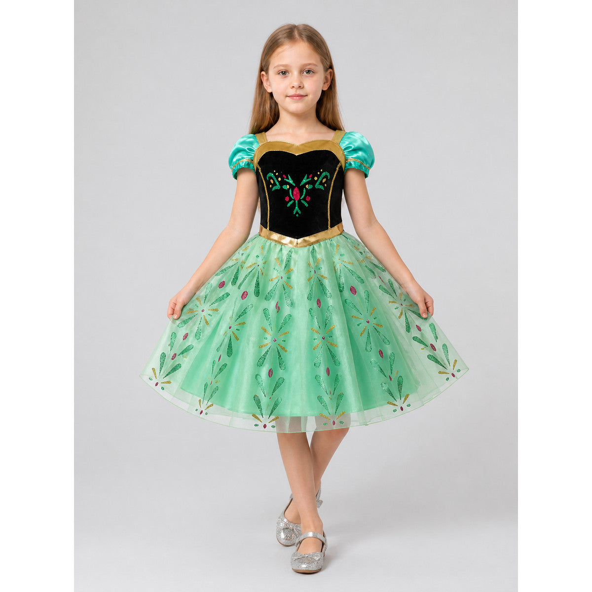 Children's Princess Costume, Full-Skirt Dress Costume Dresses detail