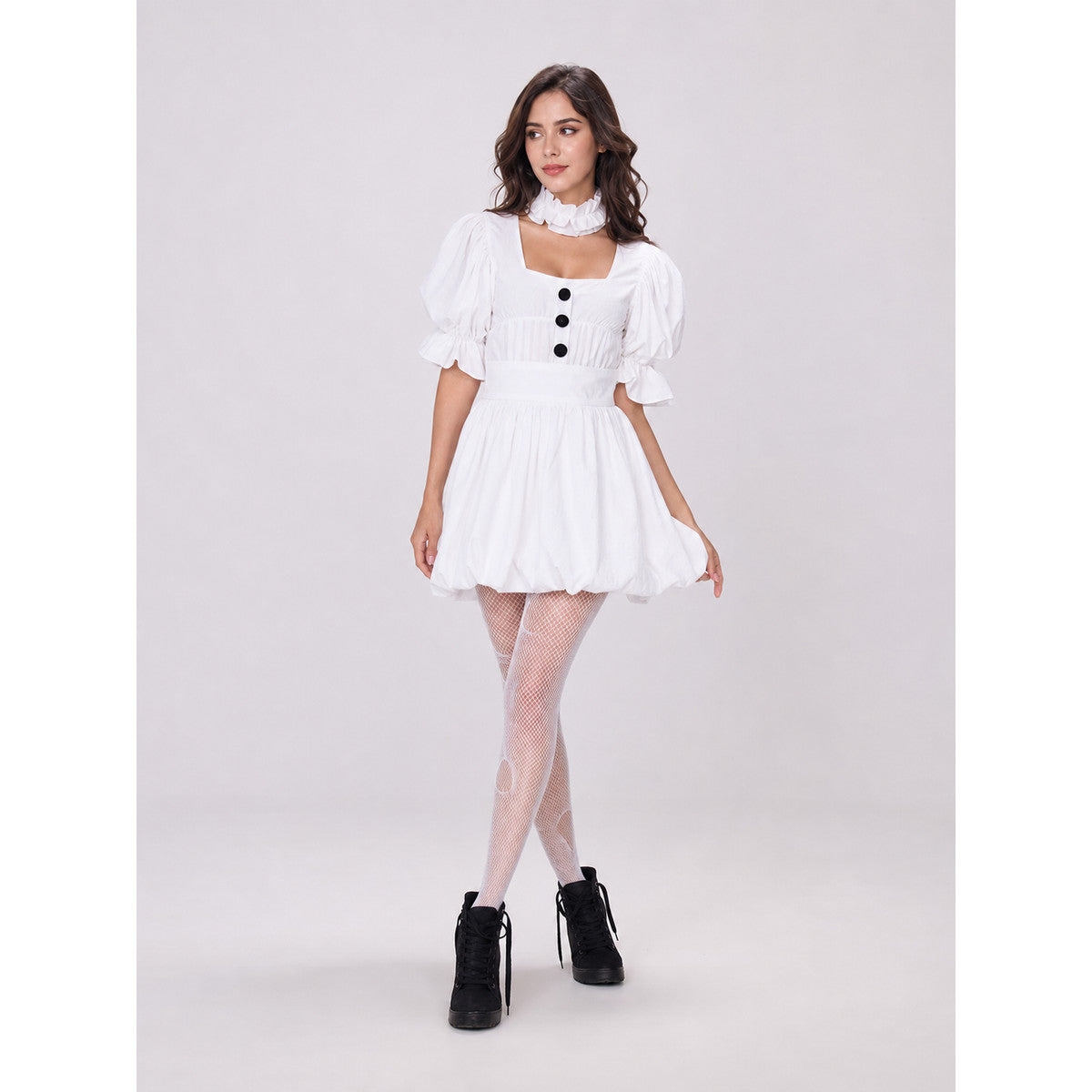 Clown Costume with a Full Skirt