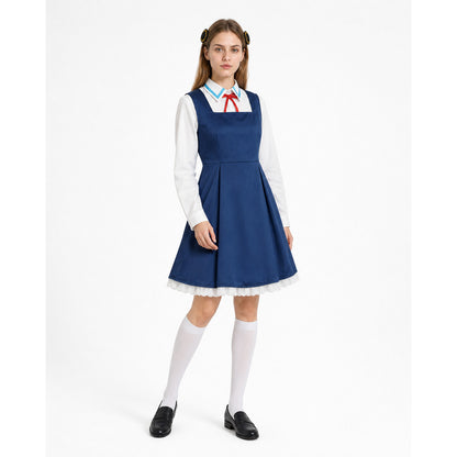 Cosplay costume with dress, shirt, and accessories lifestyle