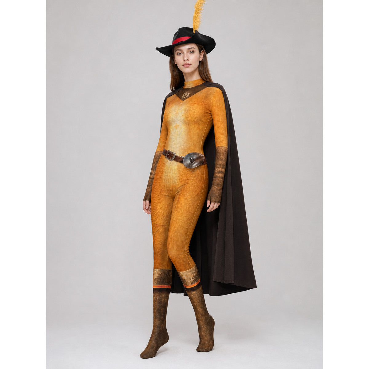 Puss in Boots Cosplay Costume with Cape
