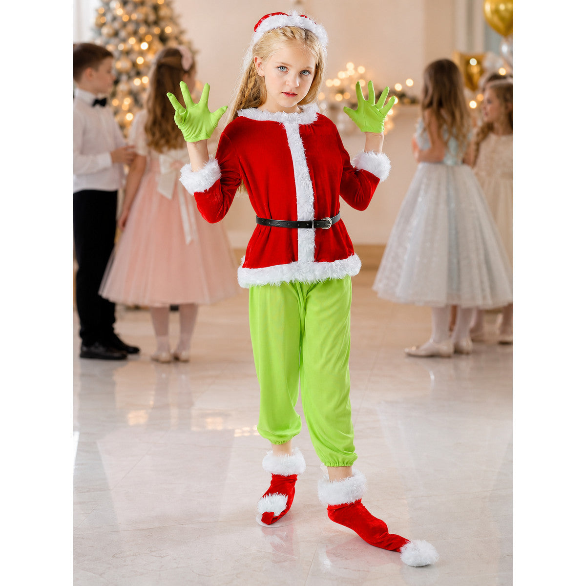 Grinch New Year's Costume, Set