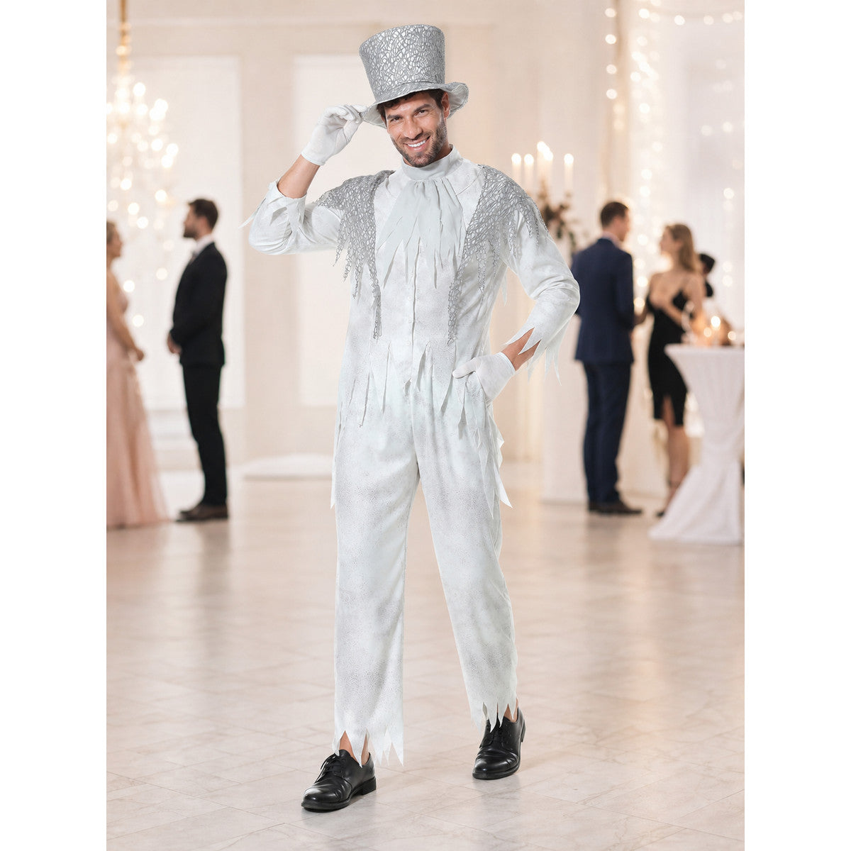 Zombie Mage Cosplay Costume with Hat