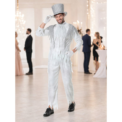 Zombie Mage Cosplay Costume with Hat