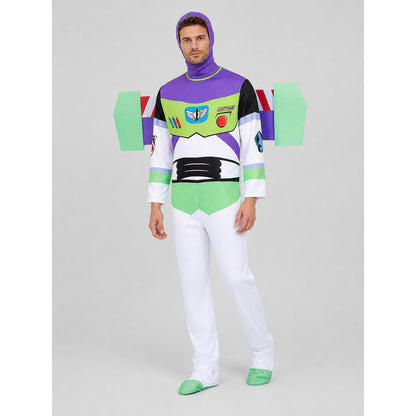 Buzz Lightyear Costume, Jumpsuit with Wings and Hood Costumes detail