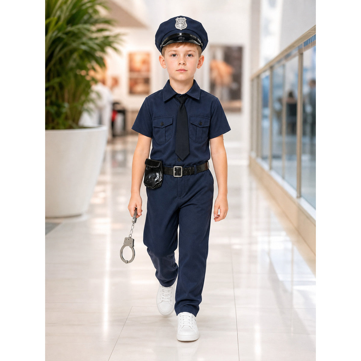 Police Costume for Role Play with Accessories lifestyle