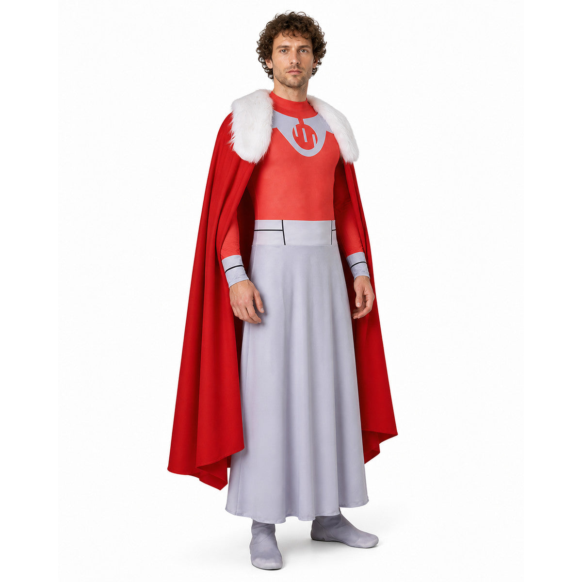 Thragg Carnival Costume with Cape and Emblem lifestyle