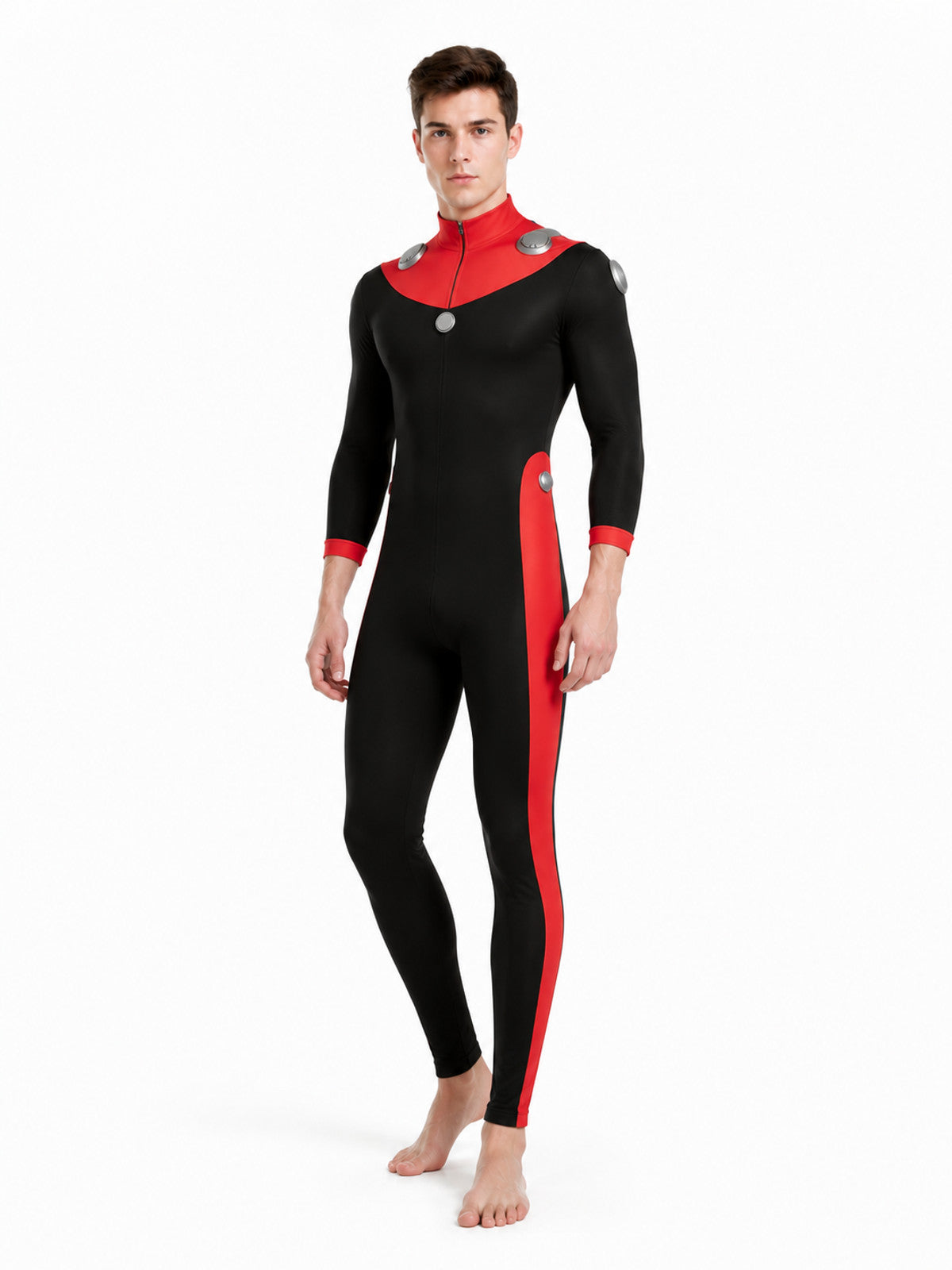 Powerplex Scott Duvall Cosplay Jumpsuit Costumes detail
