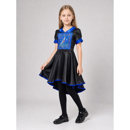 Zombie Cosplay Dress Costume with Ruffles