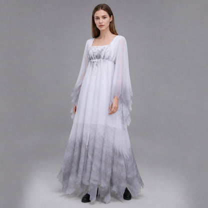 Halloween Dress with Wide Sleeves Costume Dresses detail
