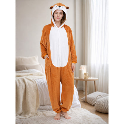 Hooded Kigurumi Costume Jumpsuit lifestyle view