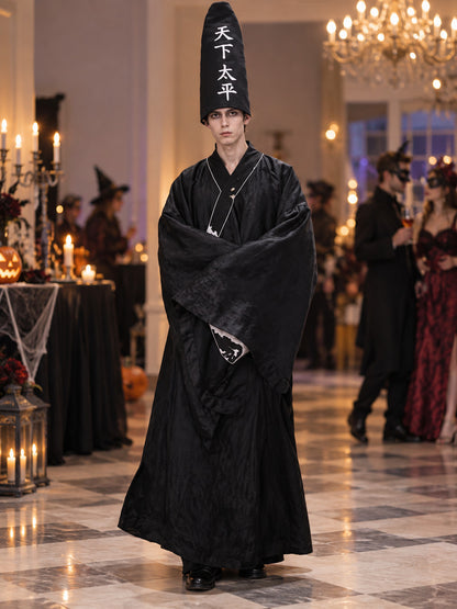 Vampire Carnival Costume with Black Headpiece